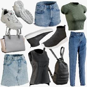 Clothing Mix 12 model